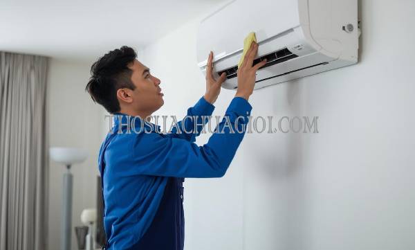 thợ vệ sinh máy lạnh tại võ cường uy tín