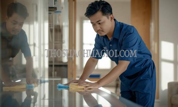 Thợ vệ sinh nhà tại Bình Thạnh uy tín 15 phút đến nơi