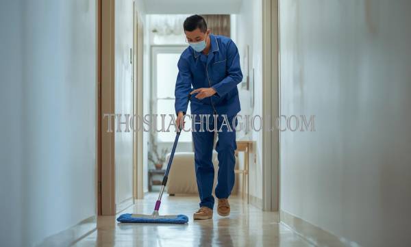 Thợ vệ sinh nhà tại Củ Chi chất lượng 25 phút có