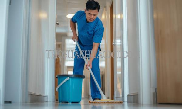 thợ vệ sinh nhà tại hóc môn uy tín