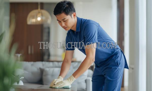 thợ vệ sinh nhà tại quận 2