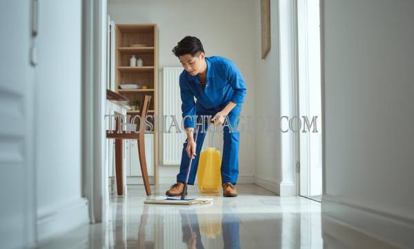 Thợ vệ sinh nhà tại Quận 4 giá rẻ 20 phút có mặt