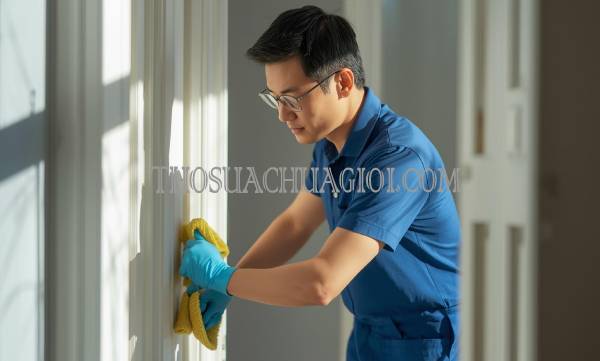 thợ vệ sinh nhà tại quận 6 giá rẻ