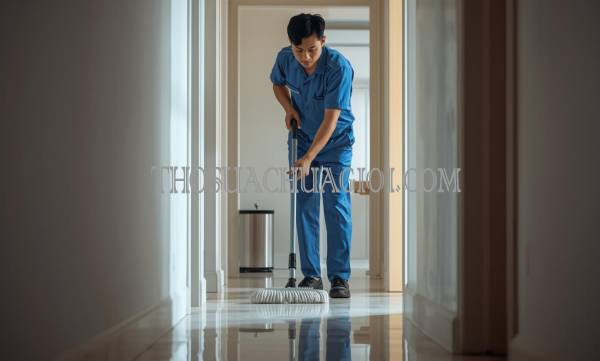 Thợ vệ sinh nhà tại Tân Phú giá rẻ 20 phút có mặt
