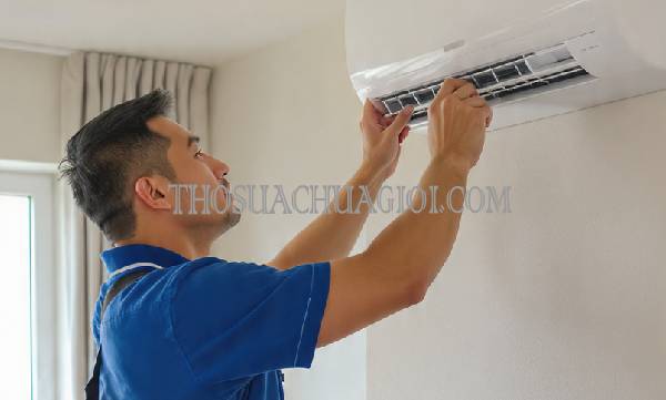 Tháo lắp máy lạnh tại Thái Bình chất lượng 25 phút có