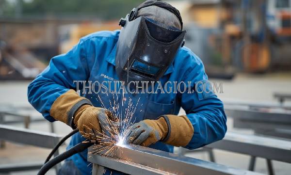 thợ hàn sắt inox tại bình chánh giá rẻ