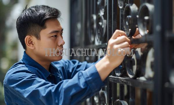 thợ sửa cửa sắt tại bình chánh giá rẻ