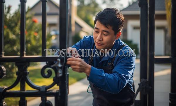Thợ sửa cửa sắt tại Bình Thạnh gọi 30 phút có mặt