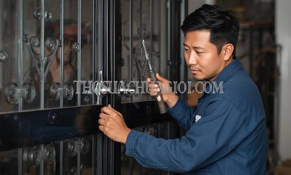 thợ sửa cửa sắt tại gò vấp giá rẻ