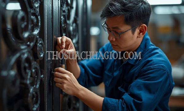 thợ sửa cửa sắt tại gò vấp uy tín