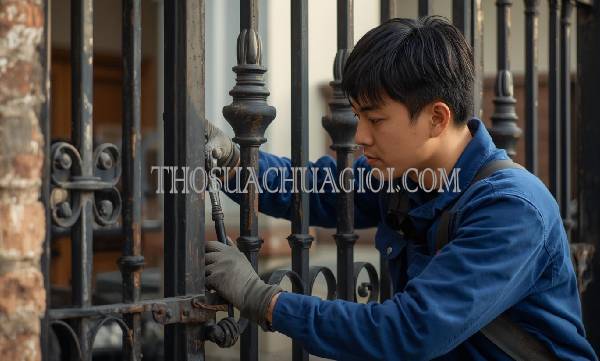 Thợ sửa cửa sắt tại Nhà Bè gọi 30 phút có mặt