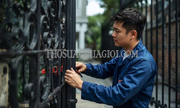 thợ sửa cửa sắt tại nhà bè