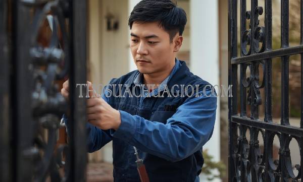 thợ sửa cửa sắt tại quận 4 uy tín