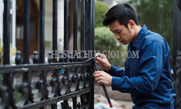 thợ sửa cửa sắt tại quận 6 uy tín