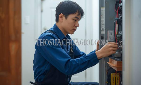 Thợ sửa điện tại Quận 5 chất lượng 25 phút có