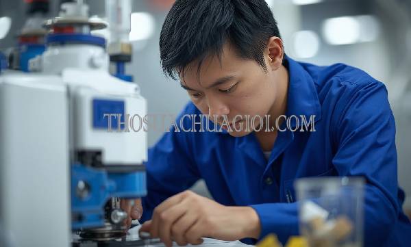 thợ sửa máy ép keo tại gò vấp uy tín