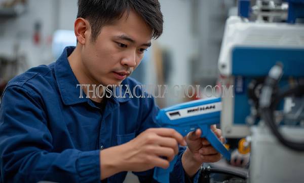 thợ sửa máy ép keo tại hóc môn
