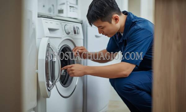 Thợ sửa máy giặt tại Uông Bí chất lượng 25 phút có