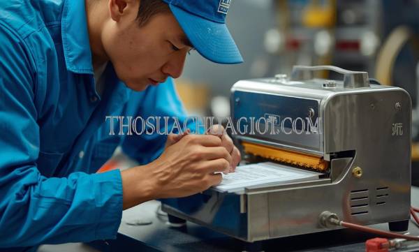 thợ sửa máy hàn miệng túi tại gò vấp