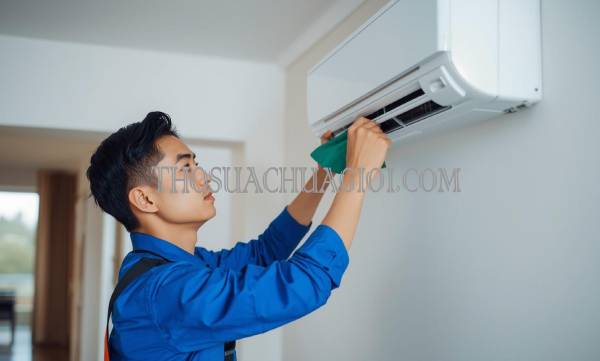 thợ vệ sinh máy lạnh tại gia nghĩa uy tín
