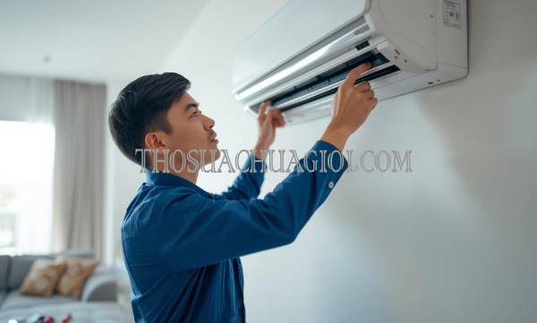 Thợ vệ sinh máy lạnh tại Uông Bí giá rẻ 20 phút có mặt
