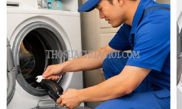 vệ sinh máy giặt hoa lư
