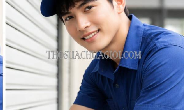 làm sao để khoá cửa cuốn khi mất điện