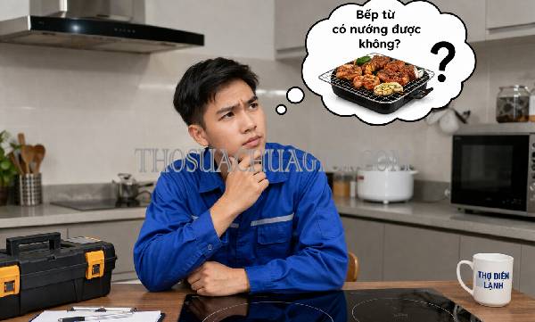 bếp từ có nướng được không tìm hiểu