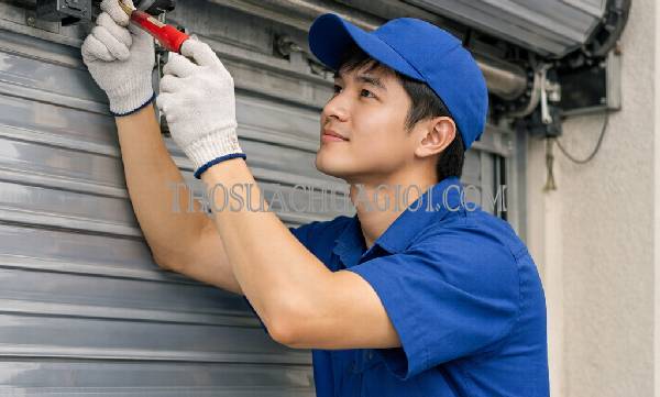 Khi hỏng điều khiển cửa cuốn thì thay mới hết bao nhiêu tiền?