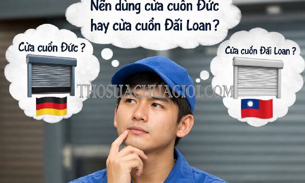 nên dùng cửa cuốn đức hay cửa cuốn đài loan tìm hiểu