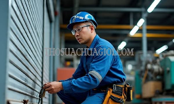 thay motor cửa cuốn giá bao nhiêu