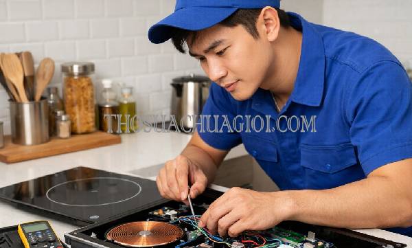 có thể để bếp từ gần chậu rửa được không tìm hiểu