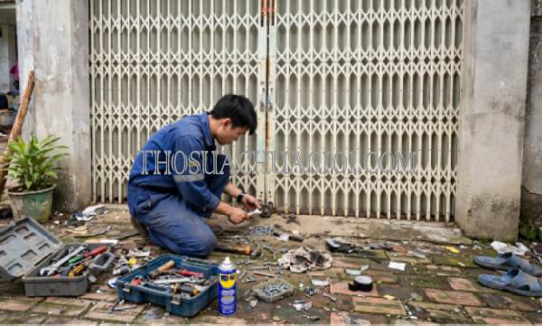 sửa cửa kéo phường Đạo Thạnh Đồng Tháp