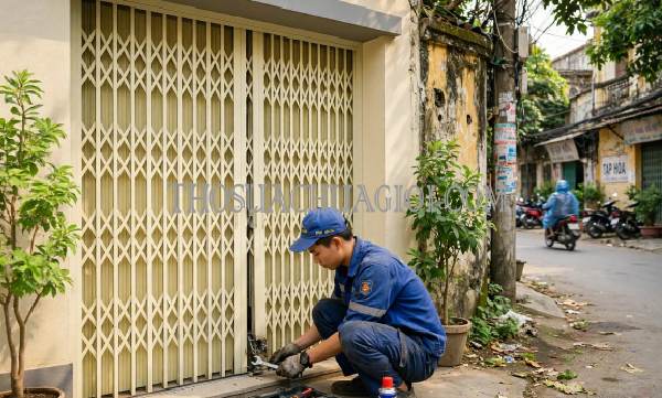 sửa cửa kéo phường Đạo Thạnh