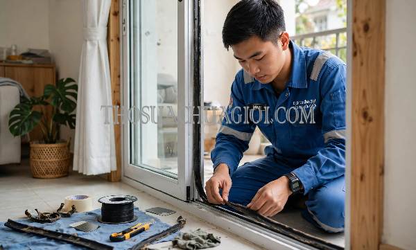 Sửa cửa kính phường An Bình Đồng Tháp giá rẻ