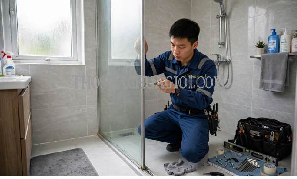 Sửa cửa kính phường An Bình Đồng Tháp giá rẻ 20 phút có mặt