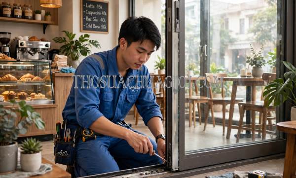 Sửa cửa kính phường Gò Công Đồng Tháp gọi 30 phút có mặt