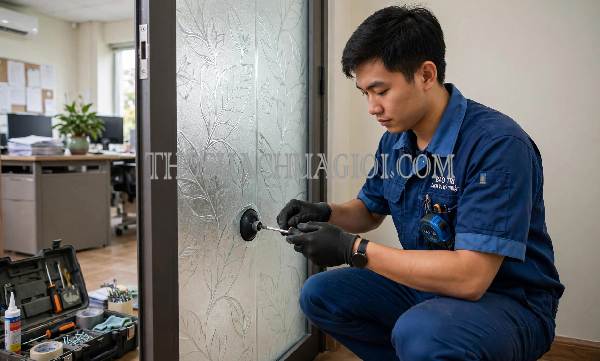 Sửa cửa kính phường Sơn Qui Đồng Tháp uy tín