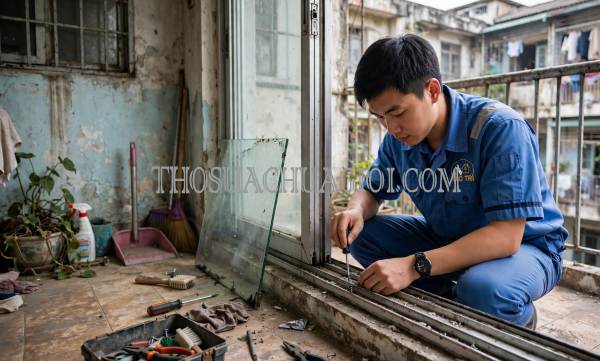 Sửa cửa kính phường Thanh Hòa Đồng Tháp uy tín
