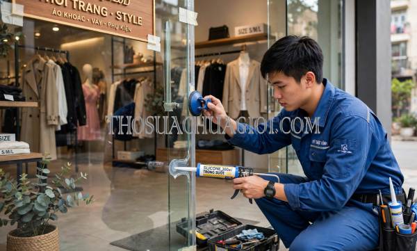 Sửa cửa kính phường Thanh Hòa Đồng Tháp liên hệ 10 phút có