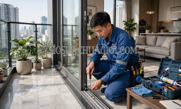 Sửa cửa kính phường Trung An Đồng Tháp gọi 30 phút có mặt
