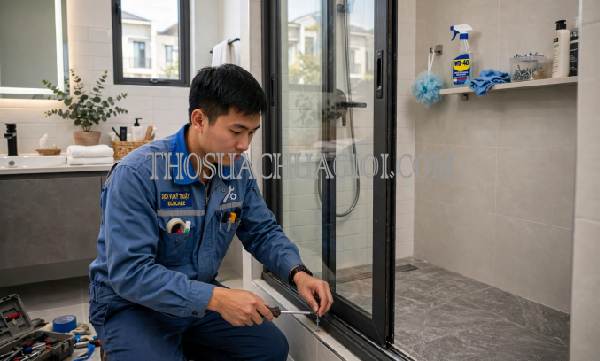 Sửa cửa kính phường Trung An Đồng Tháp