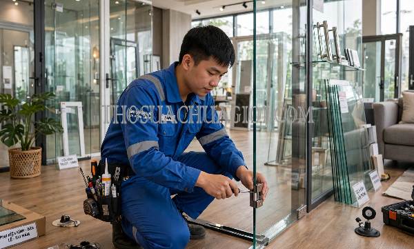 Sửa cửa kính phường Long Thuận Đồng Tháp