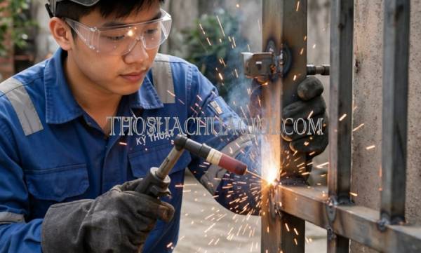 Sửa cửa sắt phường Long Thuận Đồng Tháp giá rẻ 20 phút có mặt