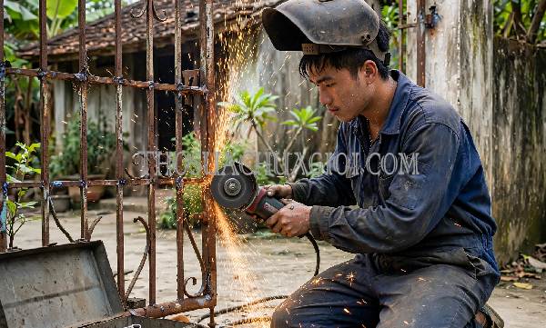 Sửa cửa sắt phường An Bình Đồng Tháp giá rẻ