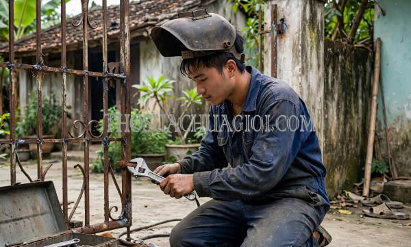 Sửa cửa sắt phường An Bình Đồng Tháp uy tín