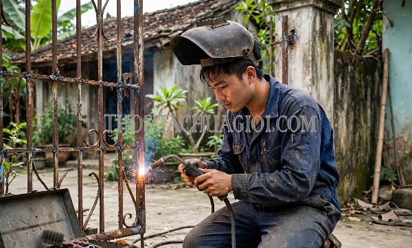 Sửa cửa sắt phường An Bình Đồng Tháp
