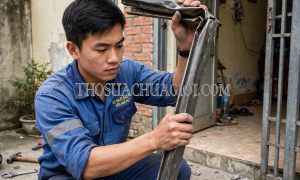 Sửa cửa sắt phường Cai Lậy Đồng Tháp giá rẻ