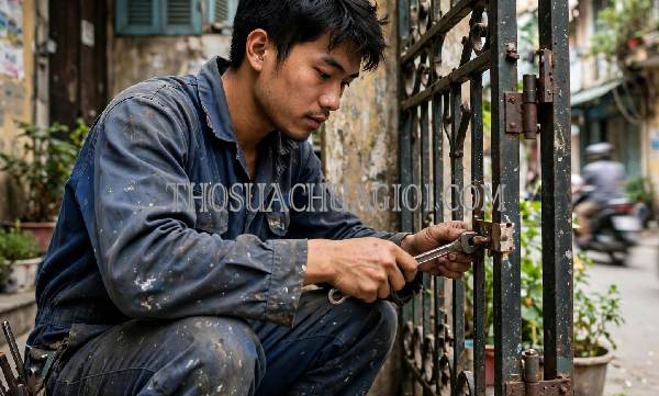 Sửa cửa sắt phường Mỹ Ngãi Đồng Tháp giá rẻ