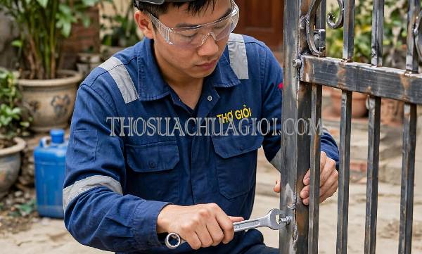 Sửa cửa sắt phường Sơn Qui Đồng Tháp uy tín 15 phút đến nơi